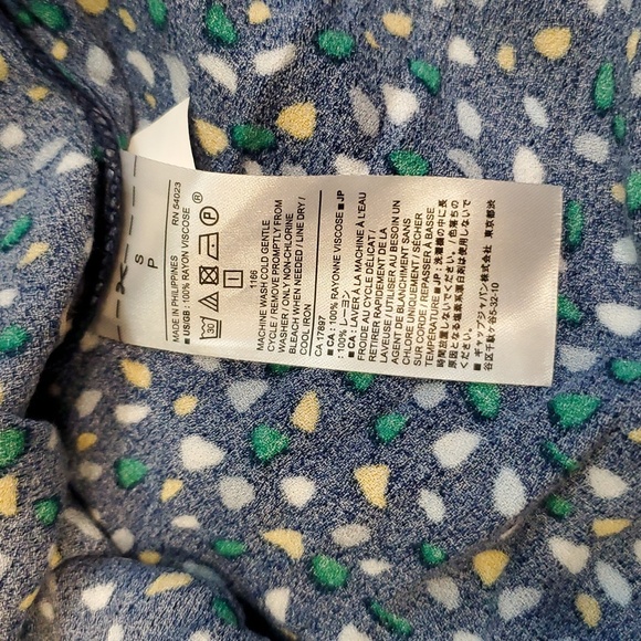 Banana Republic Navy V Neck Dress S - Picture 12 of 13